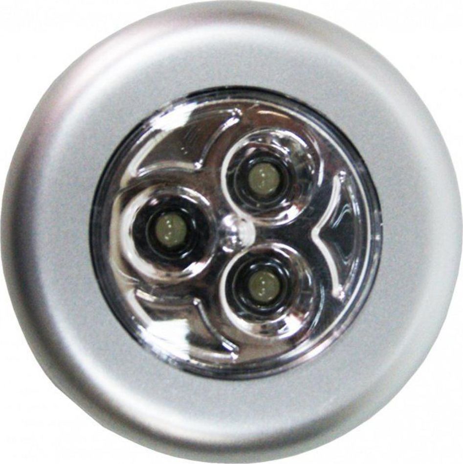 Светильники беспроводные (набор 3 шт.), BRADEX, светодиод, LED, серебряный