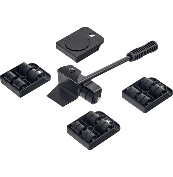 Набор для перемещения мебели Транспортёр, металл, пластик, чёрный