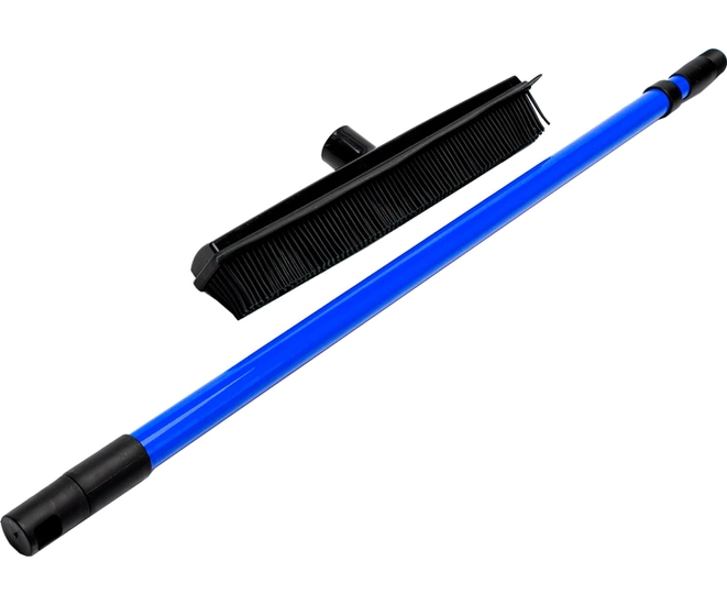 Щетка-водосгон телескопическая ручка «МАГИЯ ЧИСТОТЫ», BRADEX, сталь, синяя