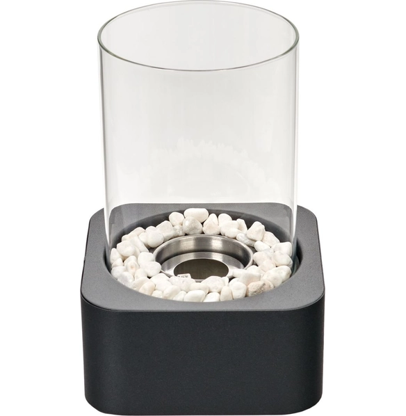 Биокамин настольный Square, чёрный