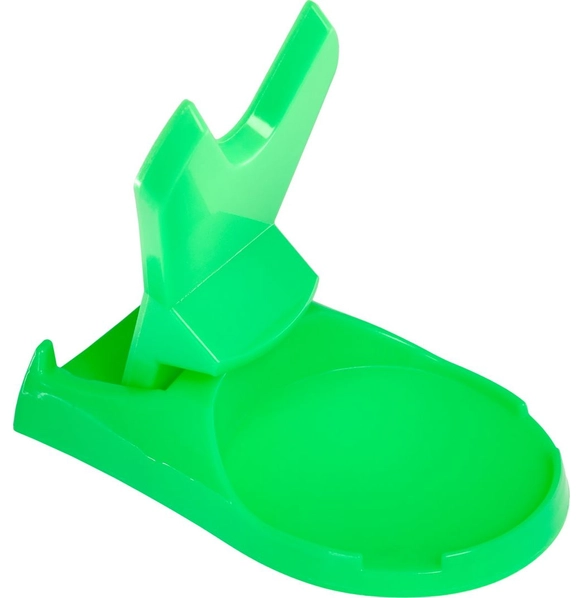 Подставка для крышки ПОМОГАЙКА, BRADEX, пластик, зеленая