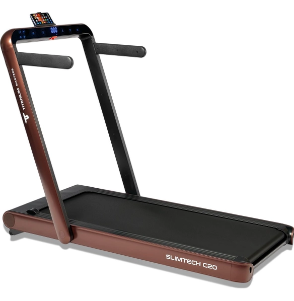Беговая дорожка Titanium Masters Slimtech C20, коричневая