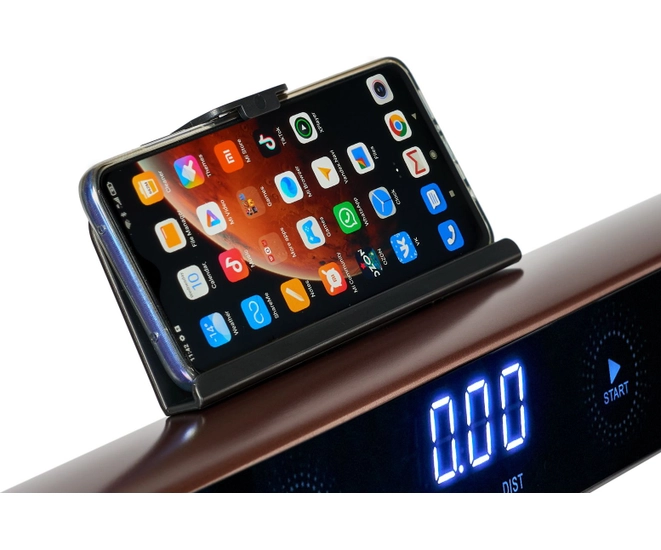 Беговая дорожка Titanium Masters Slimtech C20, коричневая фото №14