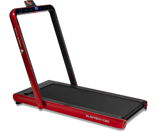 Беговая дорожка Titanium Masters Slimtech C20, красная фото №14